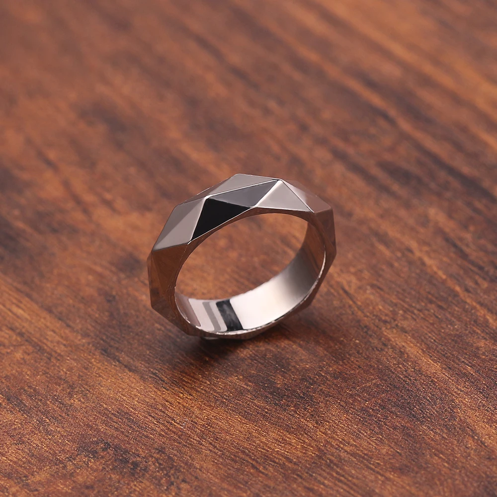 2021 модное Угловое кольцо элегантное из экструдированного серебра