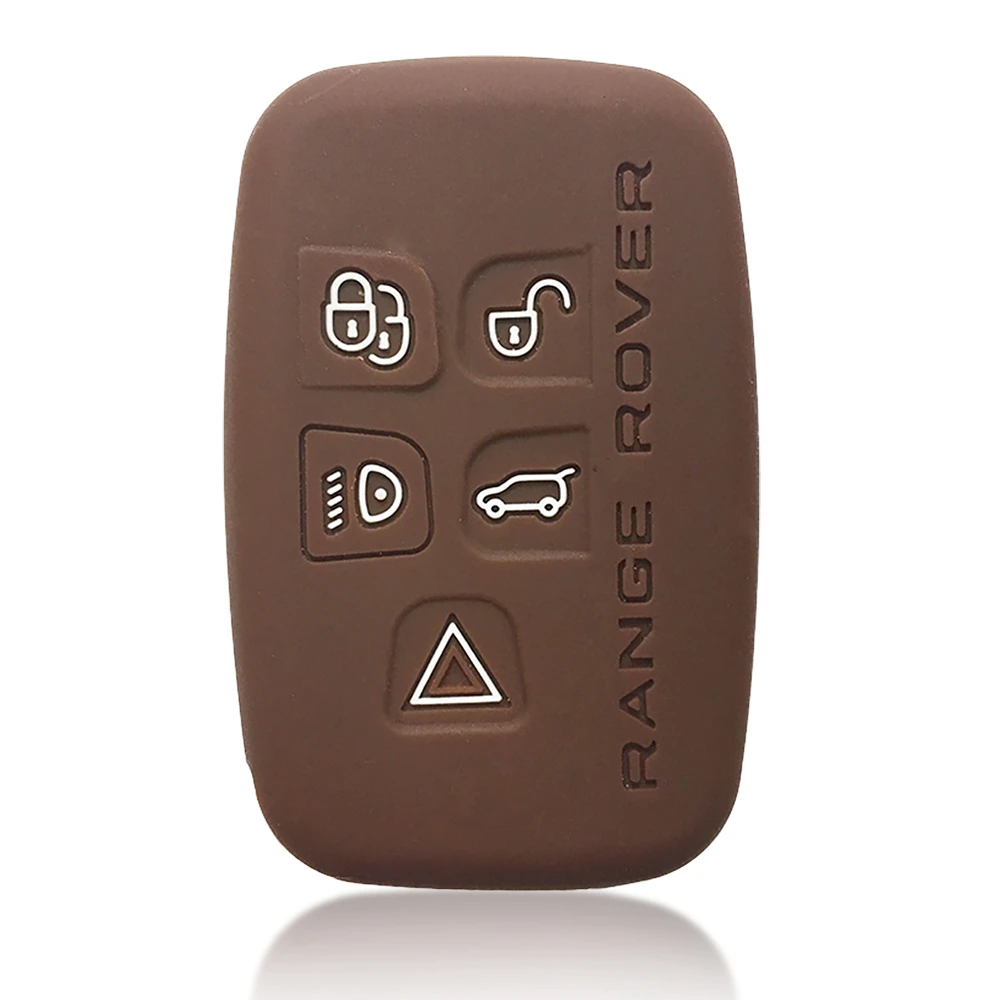 Силиконовый чехол для автомобильного ключа Land Rover Freelander 2 Range Velar 2020 Discovery Sport 2019 Vogue