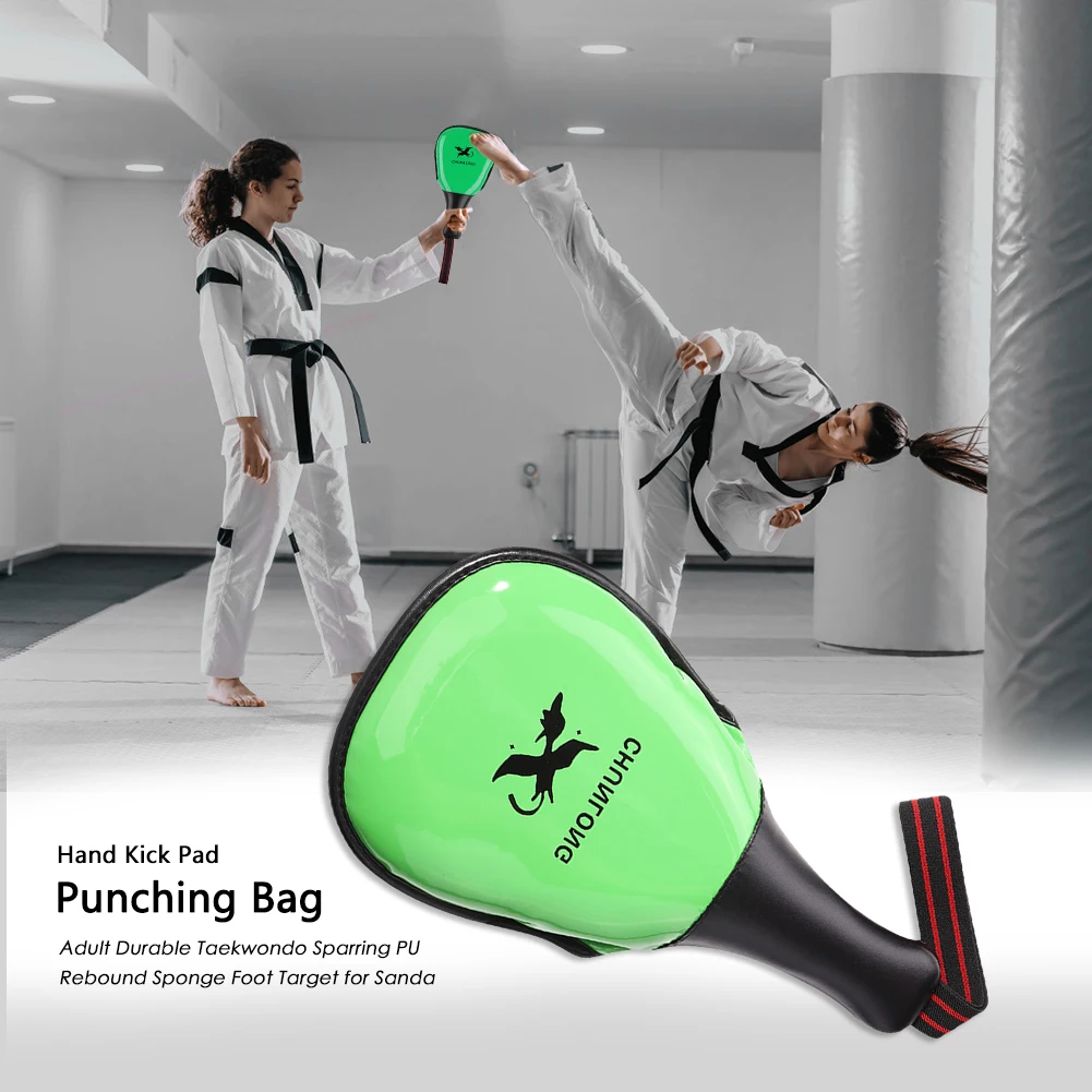 

1pc Taekwondo Boxing Pads Ping Pong Hand Target PU Rebound Sponge Pads Kids Adult Sanda Karate Punch MMA Muay Training Equipment