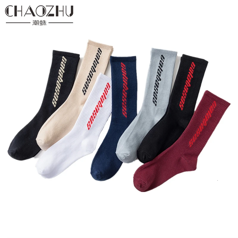 CHAOZHU, модный бренд, хип-хоп, swag, крутая обувь для мальчиков и девочек, молодежная обувь для улицы, скейтборд, повседневные носки для женщин и мужчин, 4 сезона, sox