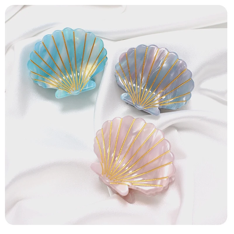 Новинка 2019 года модные женские заколки в Корейском стиле для волос из ацетата и