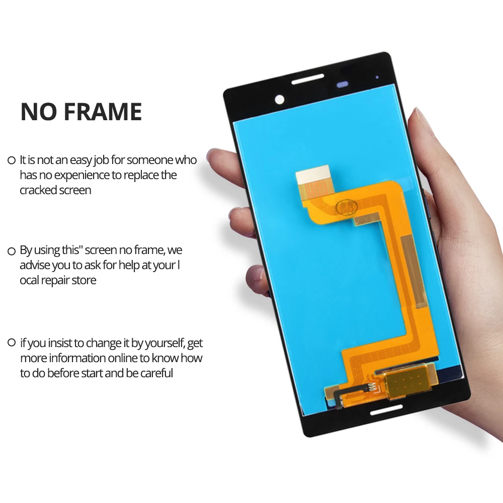 5.0'' Original LCD For SONY Xperia M4 Aqua Display E2303 E2306 E2353 E2312 E2333 E2363 Touch Screen Digitizer free shipping |