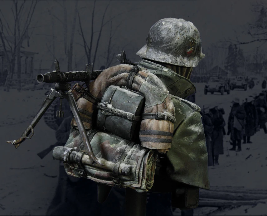 Комплект бюста из смолы 1/10 солдатик | Игрушки и хобби