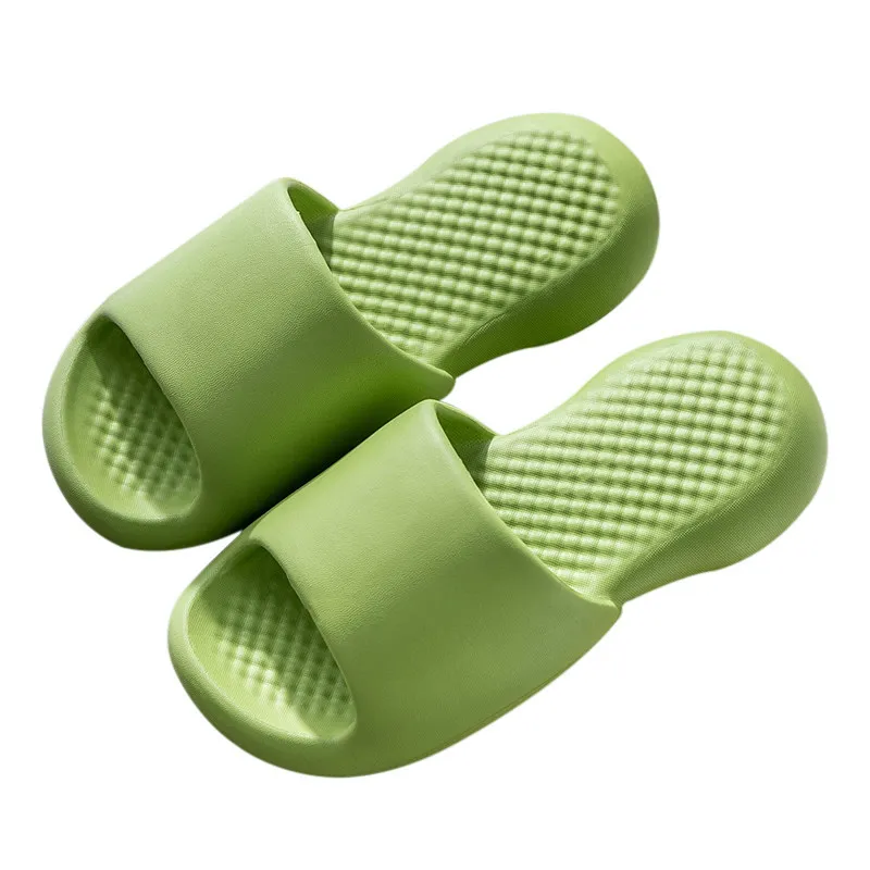 

Unisex Summer Slippers 2021 New Fashion Men Home EVA Women Super-Thick-Soled Slippers Soft Sandals Indoor Bathroom Anti-Slip