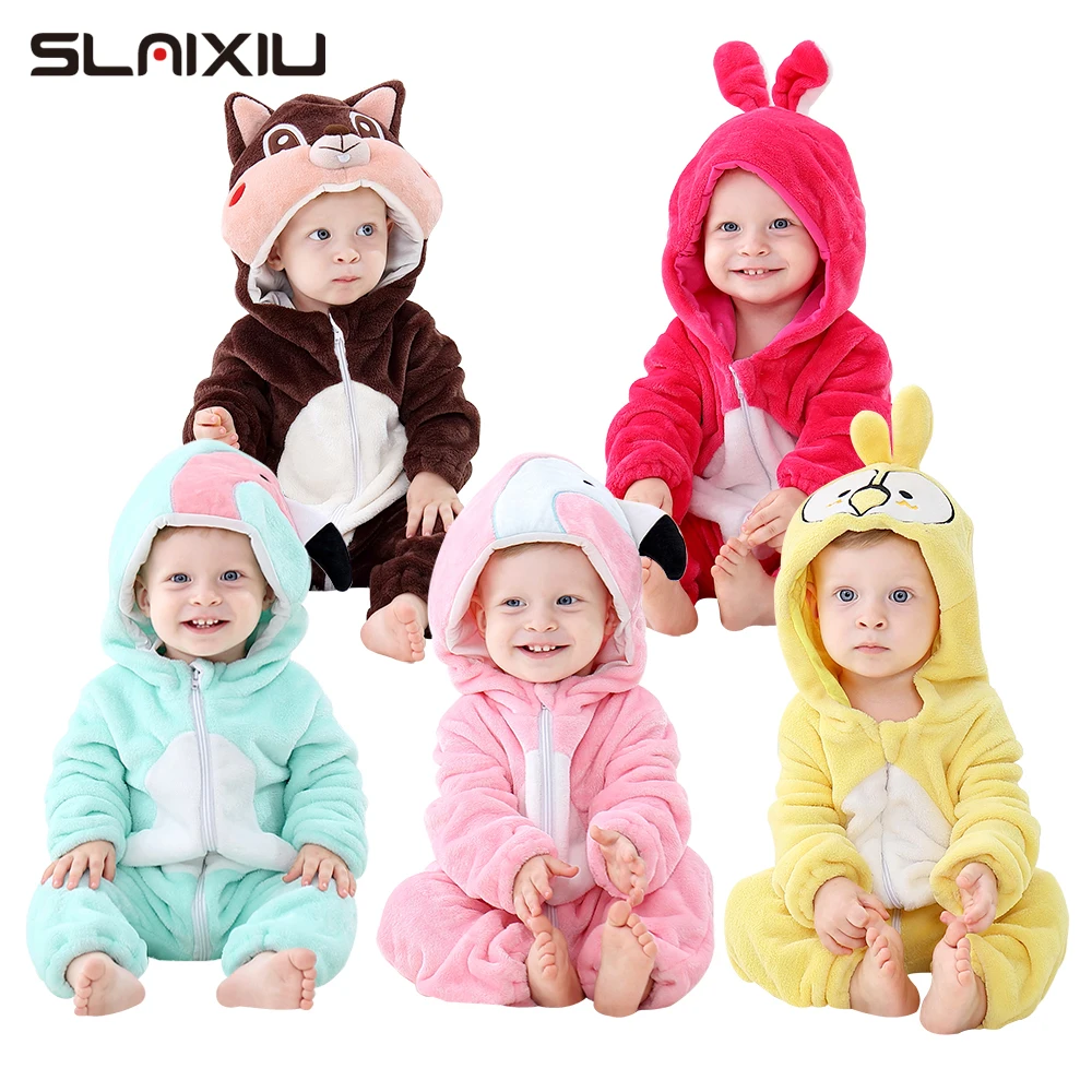 Одежда для малышей комбинезон мальчиков и девочек новорожденных милая панда