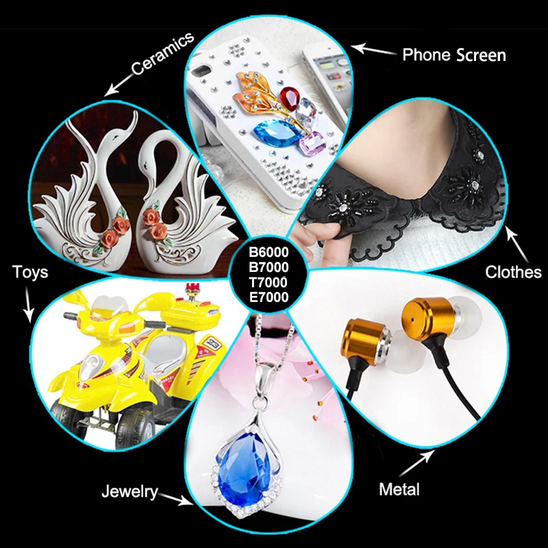 110ml B7000 Glue Touch Screen Liquid Phone Industrial Adhesive School Craft DIY Strong Super Paper LCD T7000 Hobby T9000 E7000 | Канцтовары