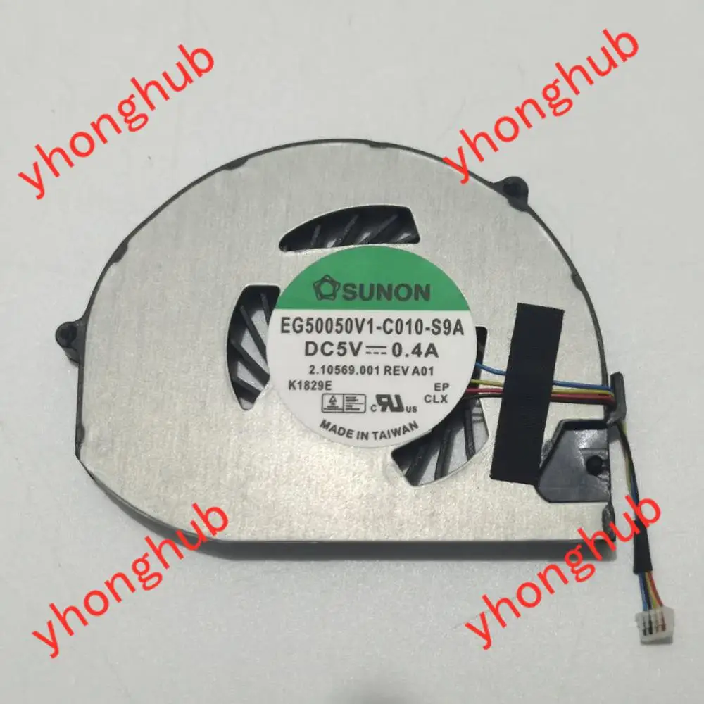 SUNON EG50050V1 C010 S9A DC 5V 0.40A 4 проводной Сервер вентилятор охлаждения ноутбука Кулеры | Кулеры и системы охлаждения компьютера -32997286467