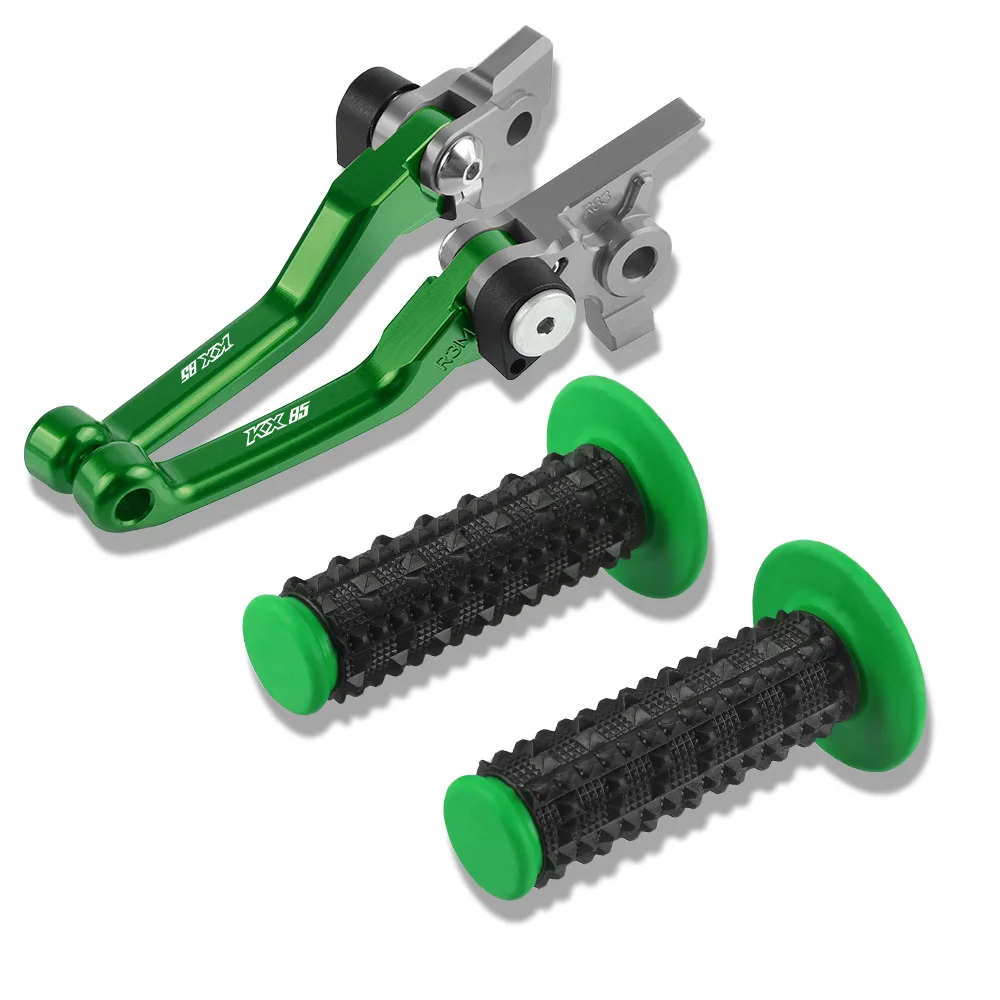

Dirt Bike Motorcycles Handle grips handlebar grip & Brake Clutch Lever FOR KAWASAKI KX85 2001 2002 2003 2004 2005 2006 2007 2008