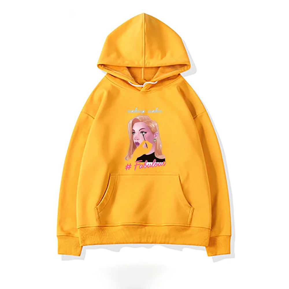 

Худи женское флисовое с круглым вырезом, в стиле хип-хоп