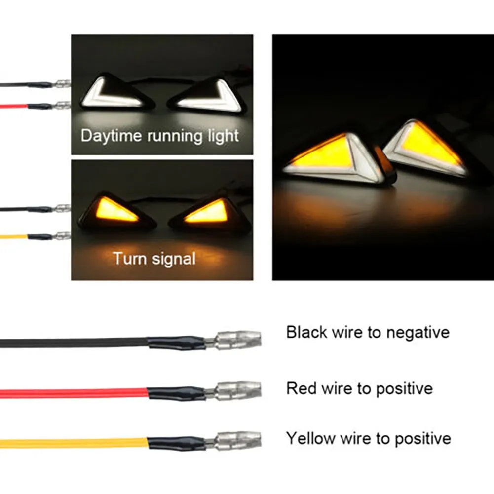 

Replacement Turn Signal Light 3-wire Connection 3000K--6000K Accessories High Quality L-shaped LED