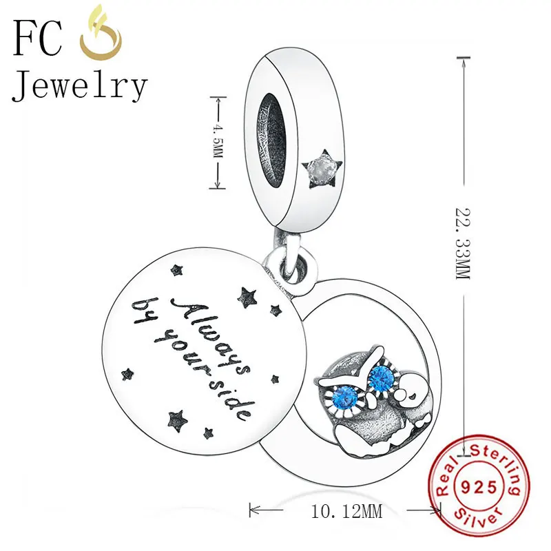 FC ювелирное изделие, браслет Pandora, 925 серебро, мама, дочь, сын, сова, Allways, семейная подвеска из бисера, изготовление Berloque