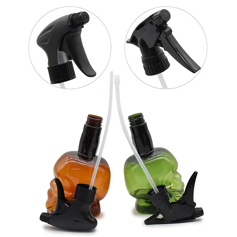 3 шт./компл. череп спрей бутылка Парикмахерская Вакуумная для воды с давлением