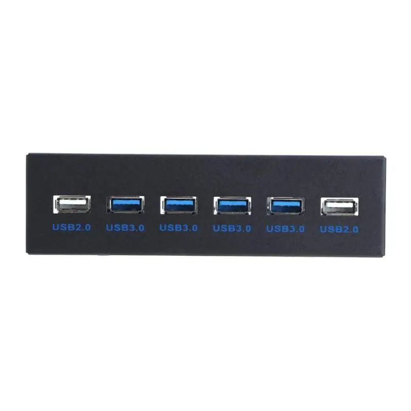 4 порта USB3.0 + 2 USB2.0 настольная Передняя панель оптических дисков расширение отсека