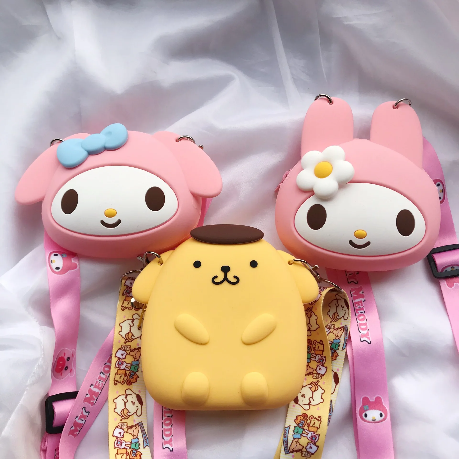 Миниатюрная силиконовая сумка в стиле мультфильма Звездный Аниме |