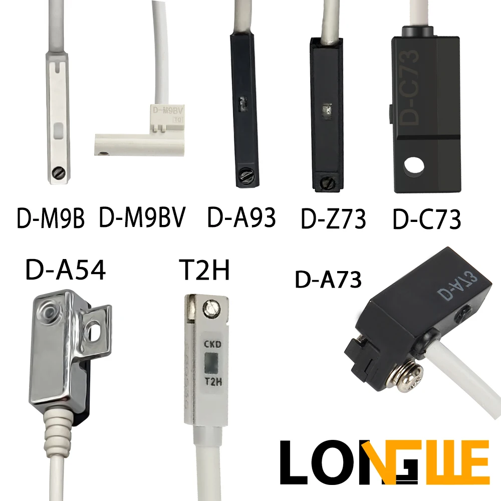 LONGWE приближения геркон 2 проводной 3 проводом магнитным пневматический цилиндр