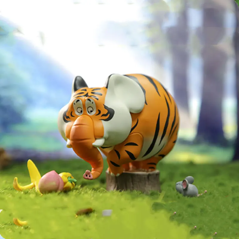 

Blind Box Toys Tiger Can be Anything for Girls Animal Figure Action Caja Sorpresa Surprise Box Kawaii Model Doll Birthday Gift