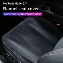 car seat cover cushion pad For Tesla Model 3 2019-2021/model y seat cushion Flannel Car seat accessories