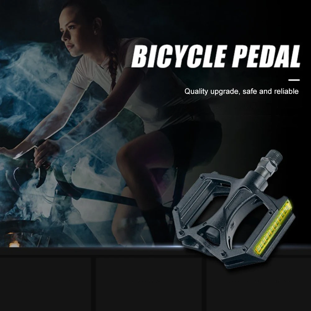 

Bike Pedals Aluminum Alloy DU Bearing Bicycle Pedals Good Grip Anti-Slip Mountain Road Bike Pedals Bike Parts