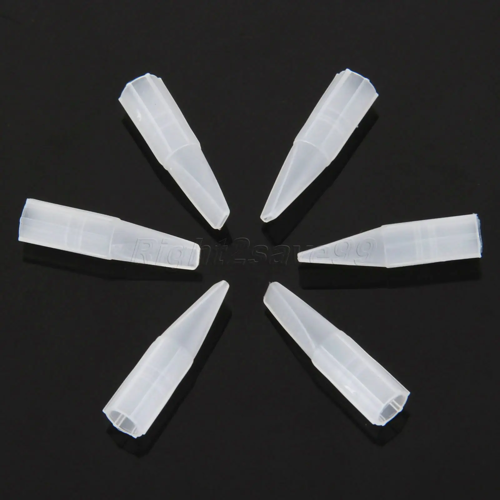 Наконечники иглы для татуировок 7F 50 шт. игла бровей колпачки перманентного