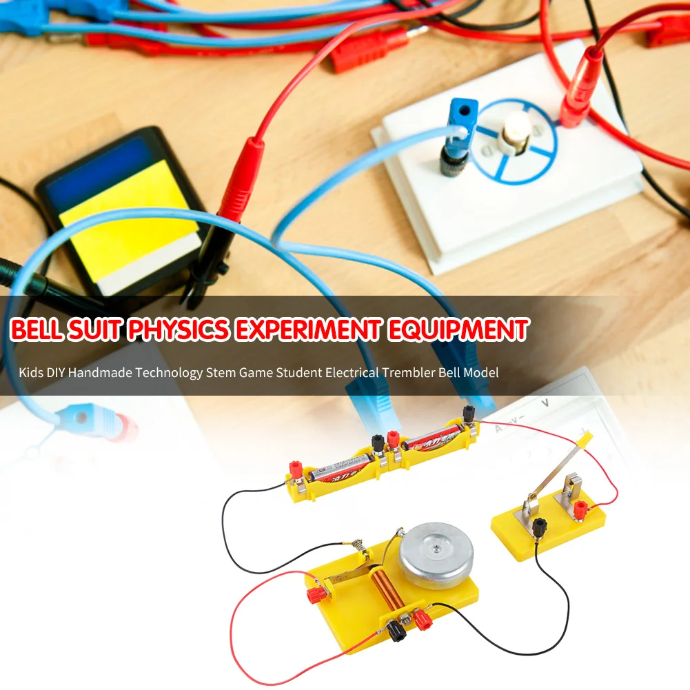 Детский Электрический тремблер модель колокольчика детские наборы для научных