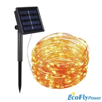 solar string fairy lights 10m 100led waterproof outdoor garland solar power lamp christmas for garden decoration