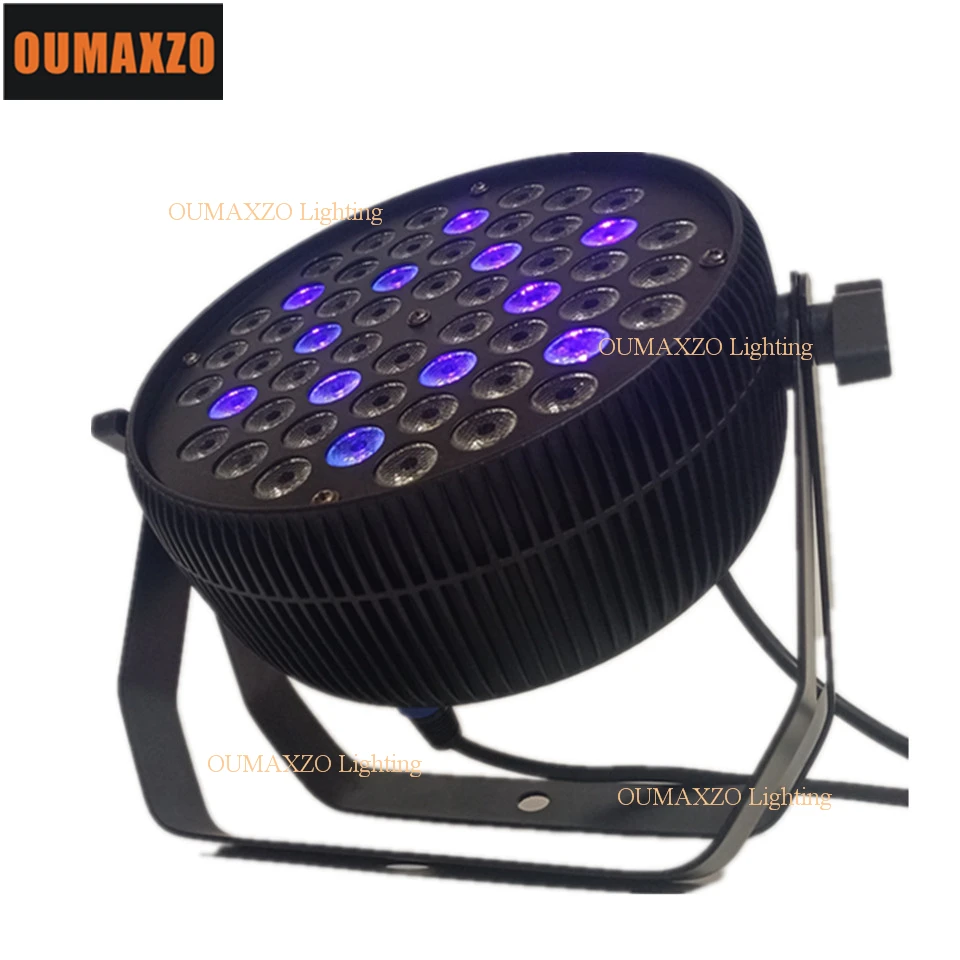 12 шт./лот тонкий плоский 54 шт. 3 Вт UV Led света Dj освещения лампы для сцены освещение