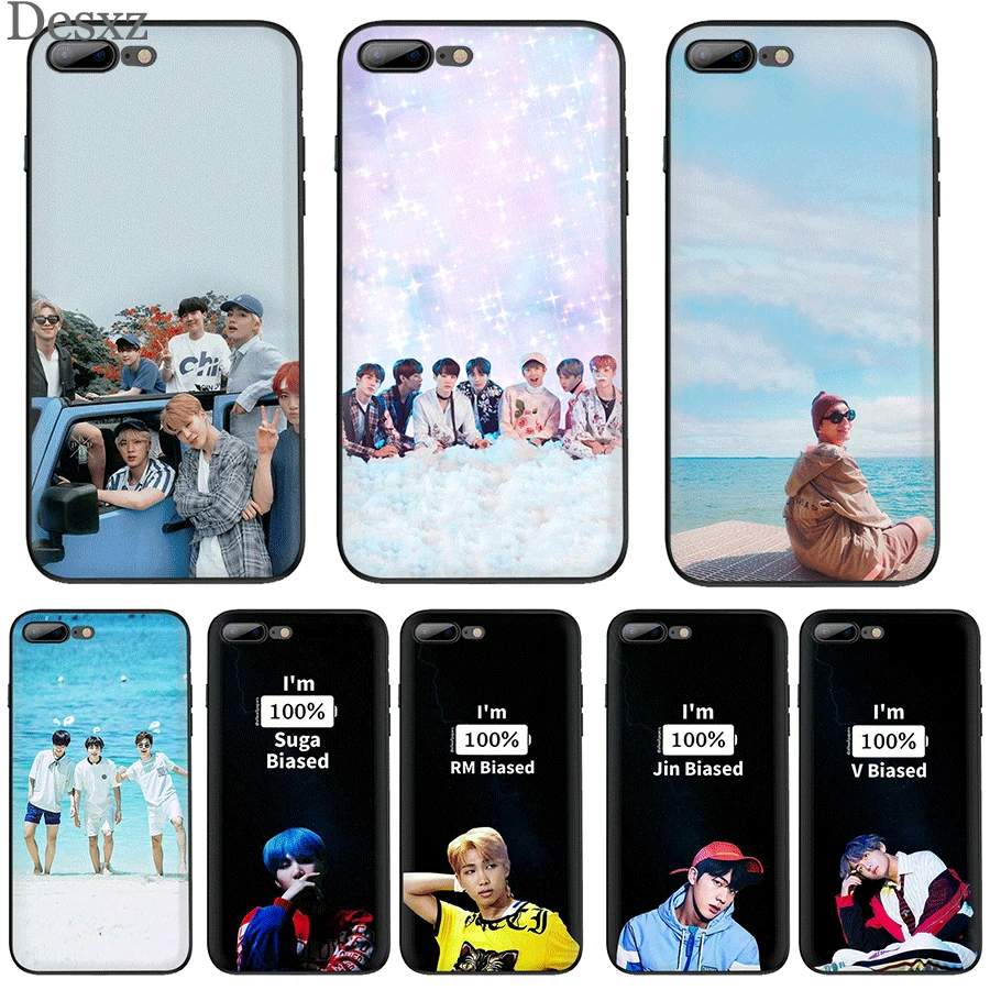 Чехол для iPhone 7 8 6 6s Plus 11 Pro XR X XS Max Роскошный чехол Rap RM JIMIN JIN SUGA J HOPE V JUNG KOOK Cute| |