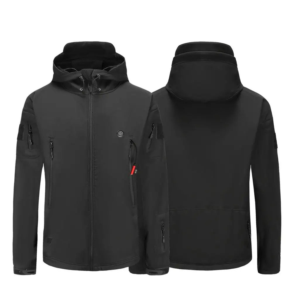

Winter Heating Jacket With Adjustable Heating Setting For Cold Rain Working Camping Fishing Hunting Outside In The Winter