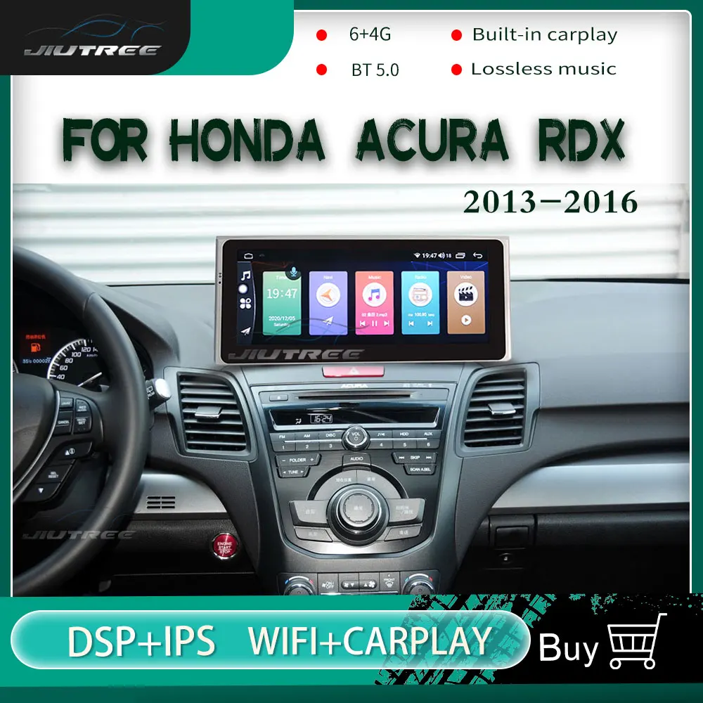 

2 din For Acura RDX 2013-2016 car multimedia player GPS navigation radio Android 9 car system DVD Player Auto Radio