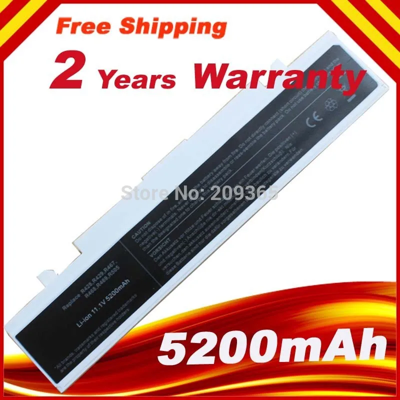 HSW Новый аккумулятор для ноутбука SAMSUNG R428 R429 R430 R460 R462 R463 R580 R458 белый | Компьютеры и