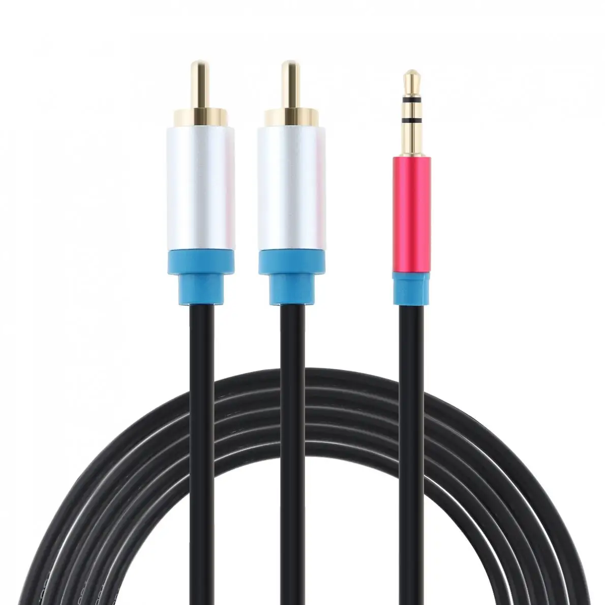 DiGiYes 3 м/9 84 фута RCA кабель HiFi стерео 2RCA до 5 мм аудио Поддержка AUX Jack Y сплиттер для