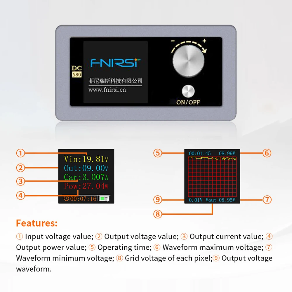 Понижающий преобразователь постоянного тока модуль питания CC 0 6 30 в 5 А