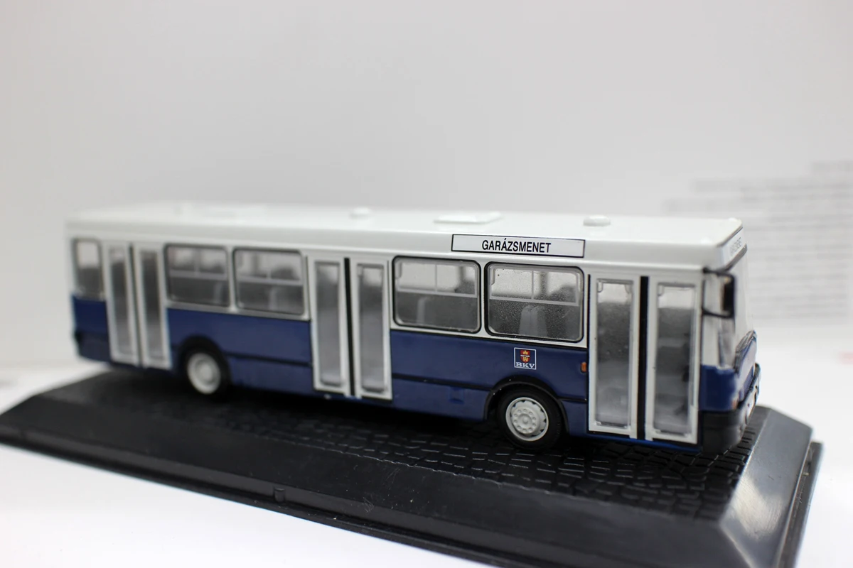 Коллекции Atlas 1/76 Ikarus 415 1987 литые модели Matel bus Blue|Наземный транспорт| |
