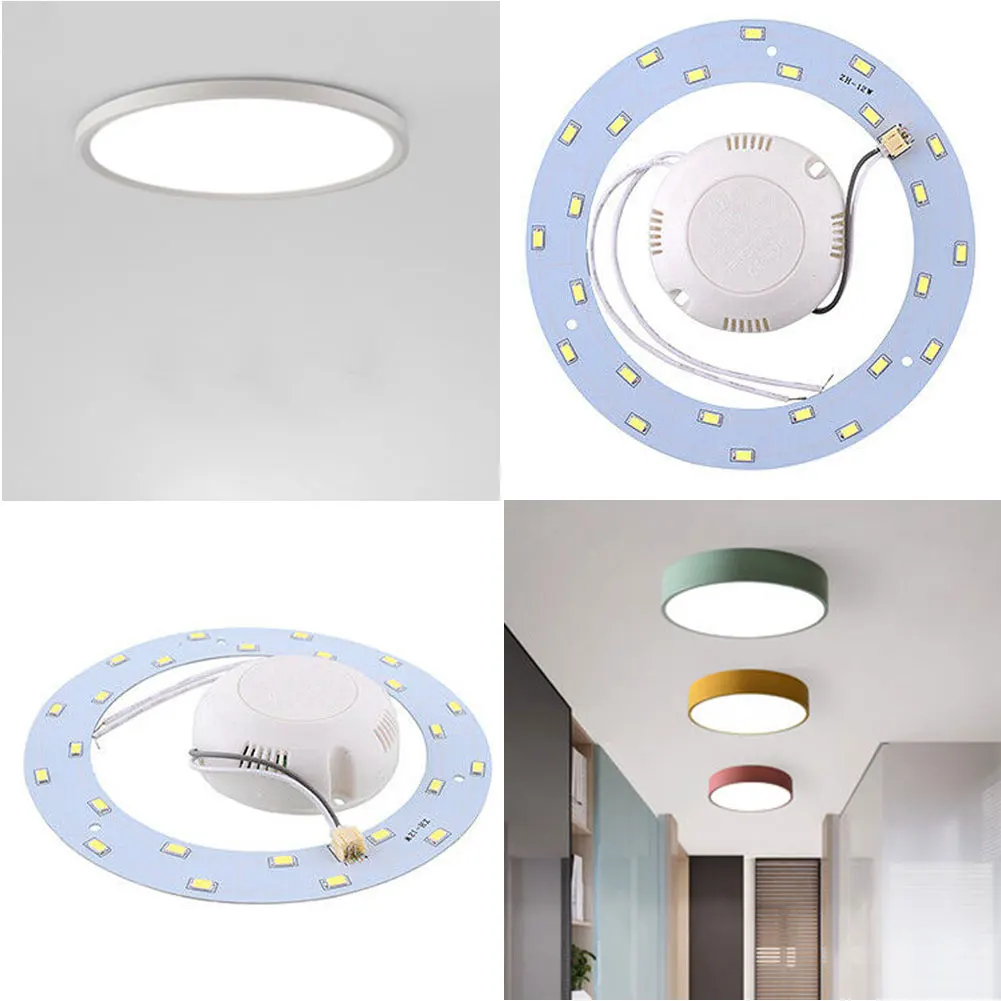 Adjustable High Brightness Ceiling Light Lamp Panel Durable Home 24LED Modified Patch Round Easy Install Accessories Lightweight |