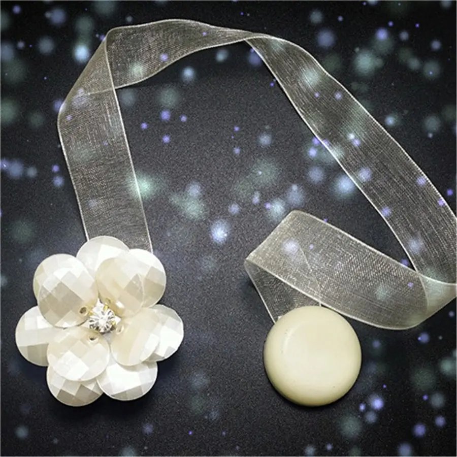 Магнитная пряжка для штор в форме цветка магнитная 1 шт.|Декоративные аксессуары