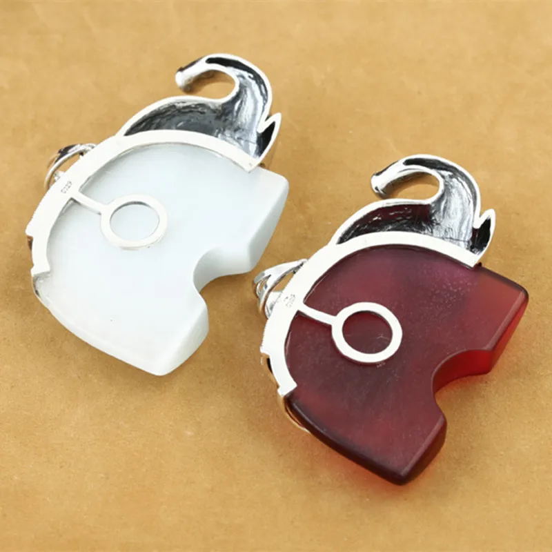 Ювелирные изделия из стерлингового серебра 925 пробы в ретро-стиле подвеска виде