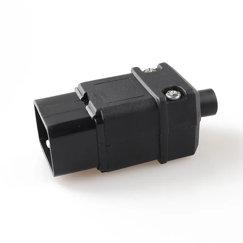 LZ-20-T1/T2 Горячая распродажа! 16A 250V черный IEC C19 C20 с разъемом «папа» Rewireable DIY Мощность 3-контактный разъем