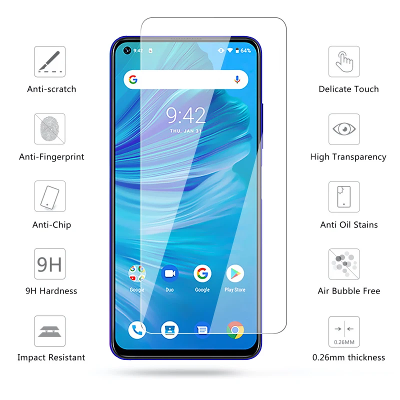 2 шт./лот закаленное стекло для UMIDIGI F1 F2 Защита экрана umidigi a5 pro a3 prower 3 X защитная