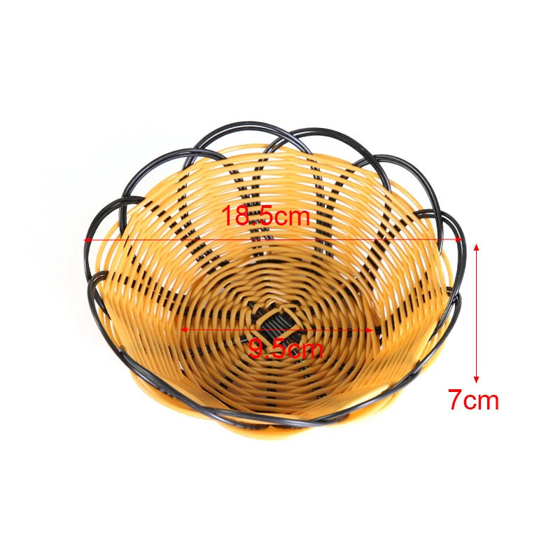 

Plastic Storage Baskets Nut Candy Fruit Plate Jewelry Cosmetic Storage Basket Home Kitchen Desktop Decoration Organizer Supplies