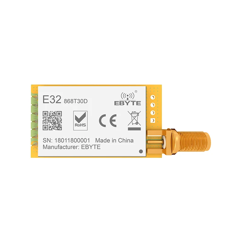 E32-868T30D SX1276 LoRa UART Беспроводной коммуникационный модуль RF 868 МГц 30dBm IOT 8 км