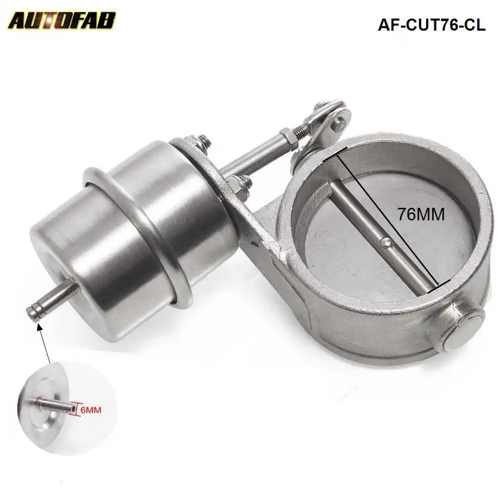 Комплект клапанов выхлопного управления с вырезами 3 &quot76 мм трубный закрытый