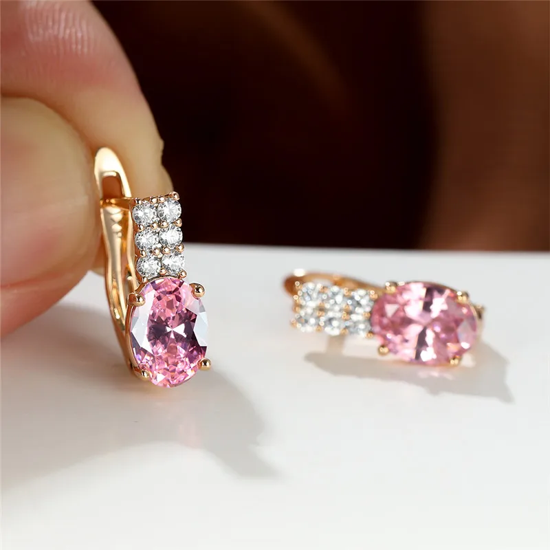 Роскошные серьги с кристаллами и овальным камнем элегантные Винтажные из