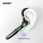 Bluetooth-наушники kebidu с сенсорным управлением, стерео, Hi-Fi гарнитура с шумоподавлением, беспроводные наушники с HD-микрофоном