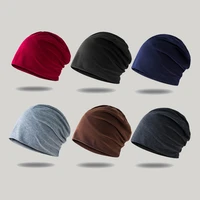 2pcs knitted caps men and women street dance hip hop hat spring autumn lady hat scarf for boys girls winter warm solid color hat