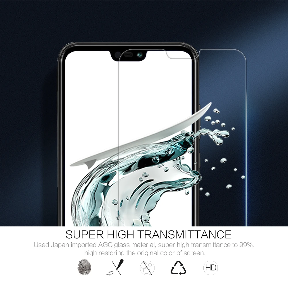 Для huawei P20 Lite Защитная пленка Nillkin Amazing H/H+ PRO закаленное стекло для huawei P20 Lite Nova 3E(5,84 дюйма