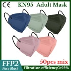 Маска KN95 FFP2 CE для взрослых Mascarilla FPP2 Homologada FP2 Morandi colors FFP2Mask, сертифицированная Европейская FFP3 маска FFP 2