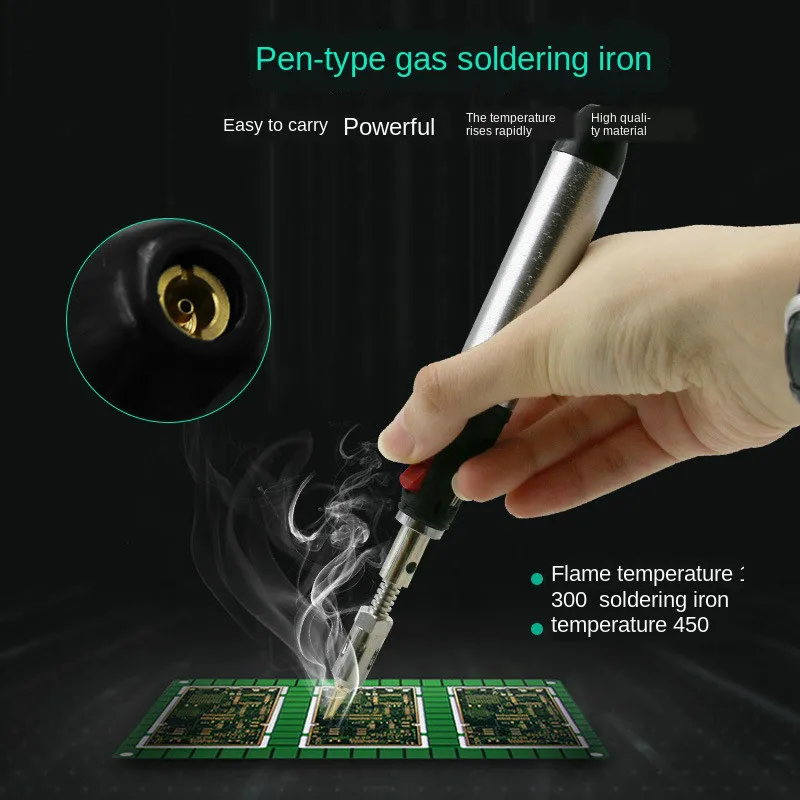 HT-1937 Flame Butane Gas Soldering Iron 12ml Pen Torch Tool Portable Heat Cordless Welding Torches Hot Air Gun | Инструменты