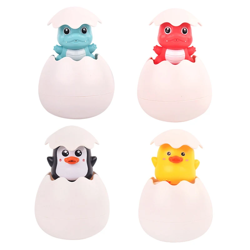 

Baby Cute Duck Penguin Egg Bath Toys Kids Bathing Water Spray Sprinkler Bathroom Sprinkling Shower Swimming Water Toys Kids Gift