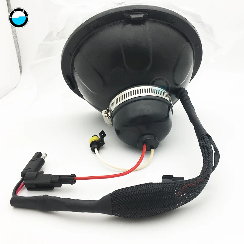 7 дюймовый светодиодный фар дюймов Звездное фары для автомобиля с дьявольские