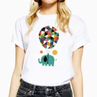 Женская футболка с коротким рукавом и круглым вырезом